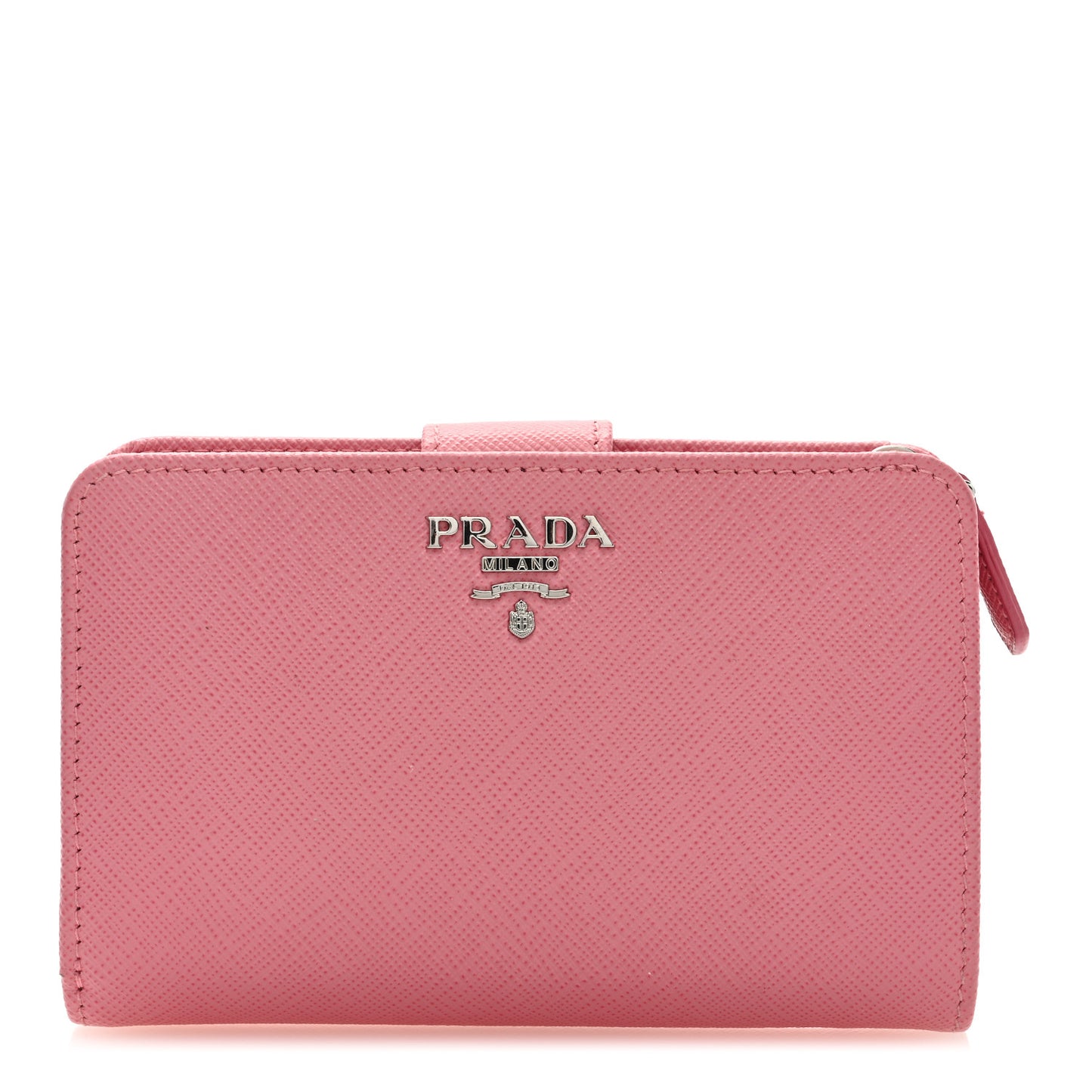 Saffiano Metal Compact Wallet Peonia Petalo