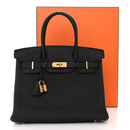 Hermes Togo Birkin 30 Black 13 of 13