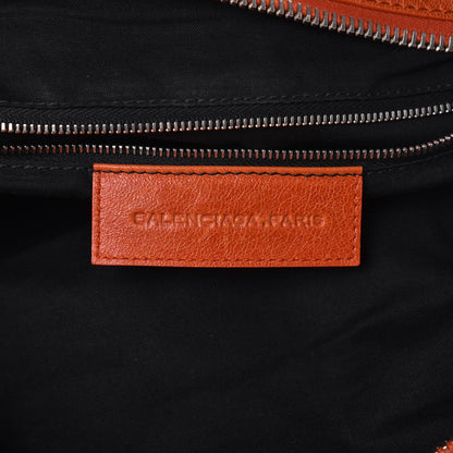 Balenciaga Agneau Giant 21 Silver Hardware Mid Day Mandarine 6 of 15