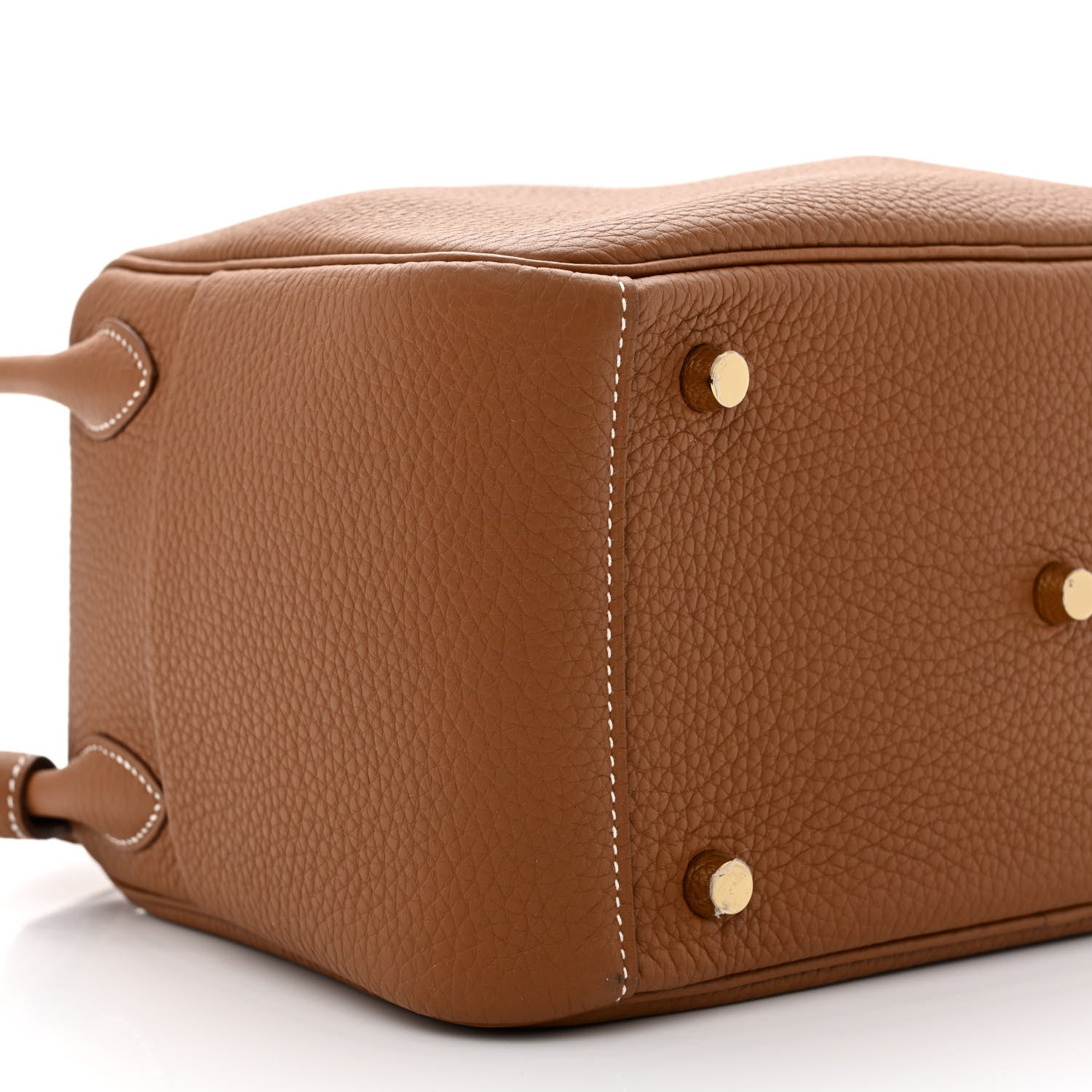 Hermes Taurillon Clemence Lindy 26 Gold 9 of 11
