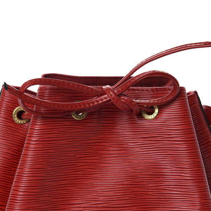 Louis Vuitton Epi Petit Noe Castillan Red 9 of 9