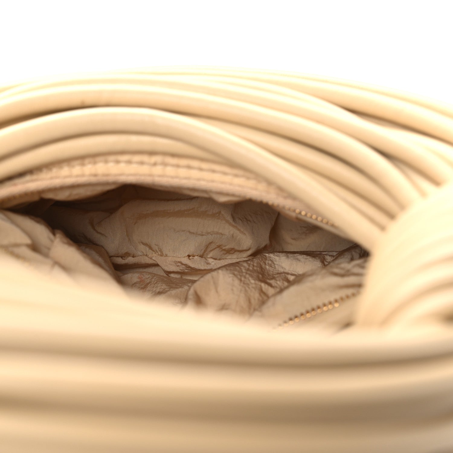 Bottega Veneta Nappa Mini Tubular Double Knot Porridge 5 of 10