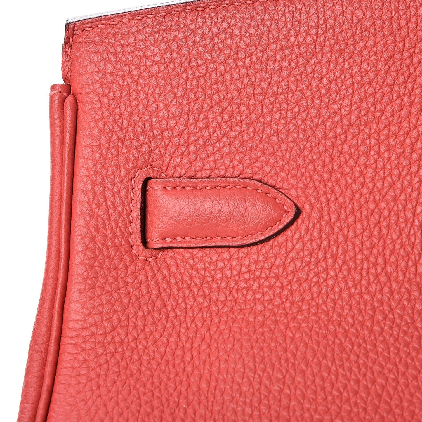 Togo Birkin 35 Rouge Pivoine