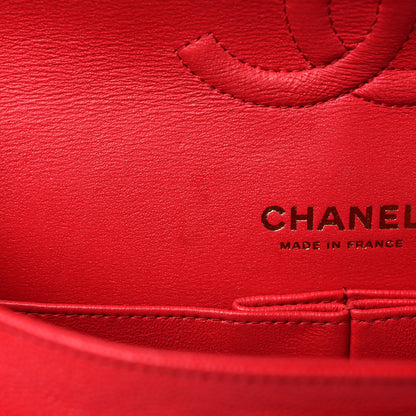 Chanel Caviar Quilted Medium Double Flap Red 13 of 17