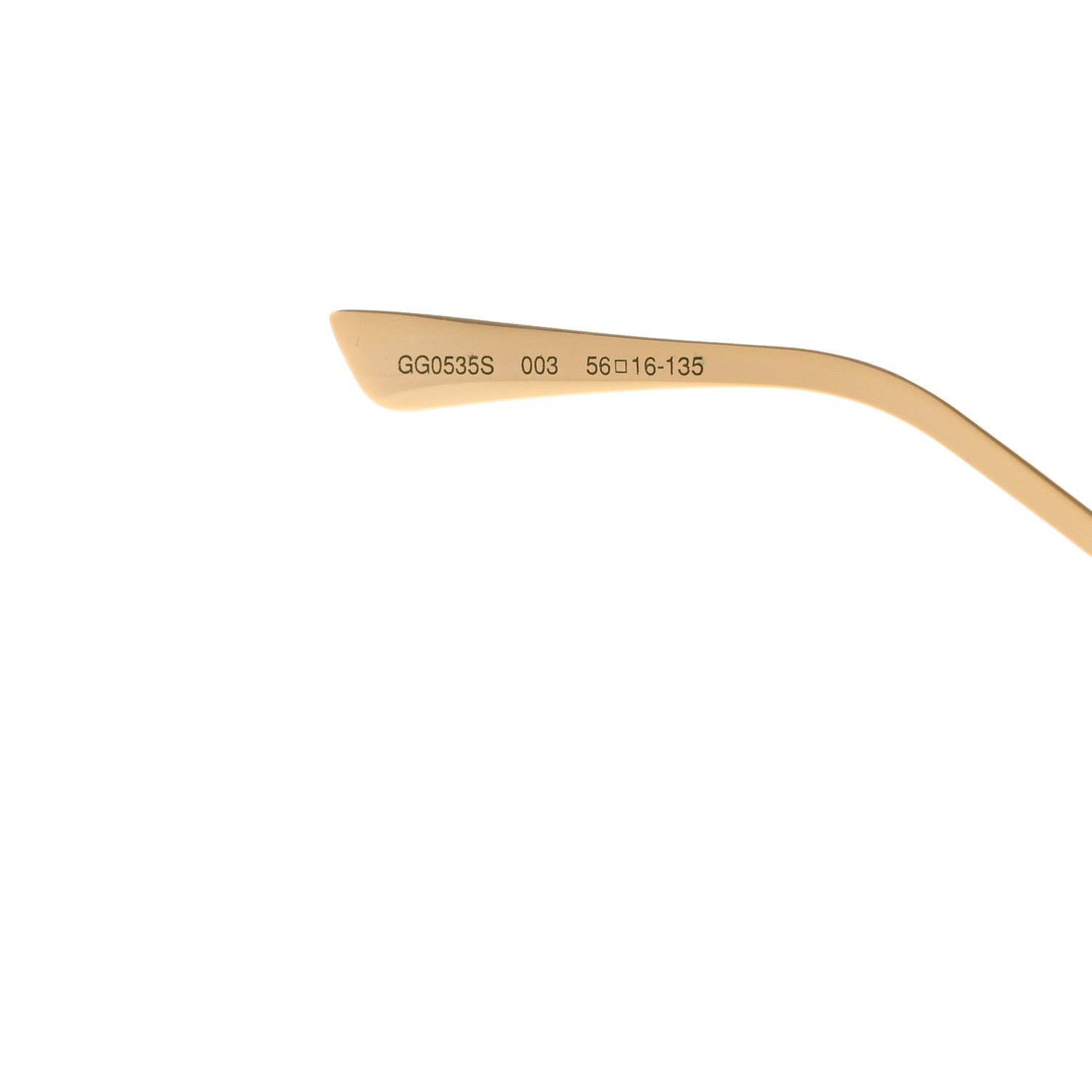 Gucci Acetate Square Frame Wing Sunglasses GG0535S Havana 5 of 8