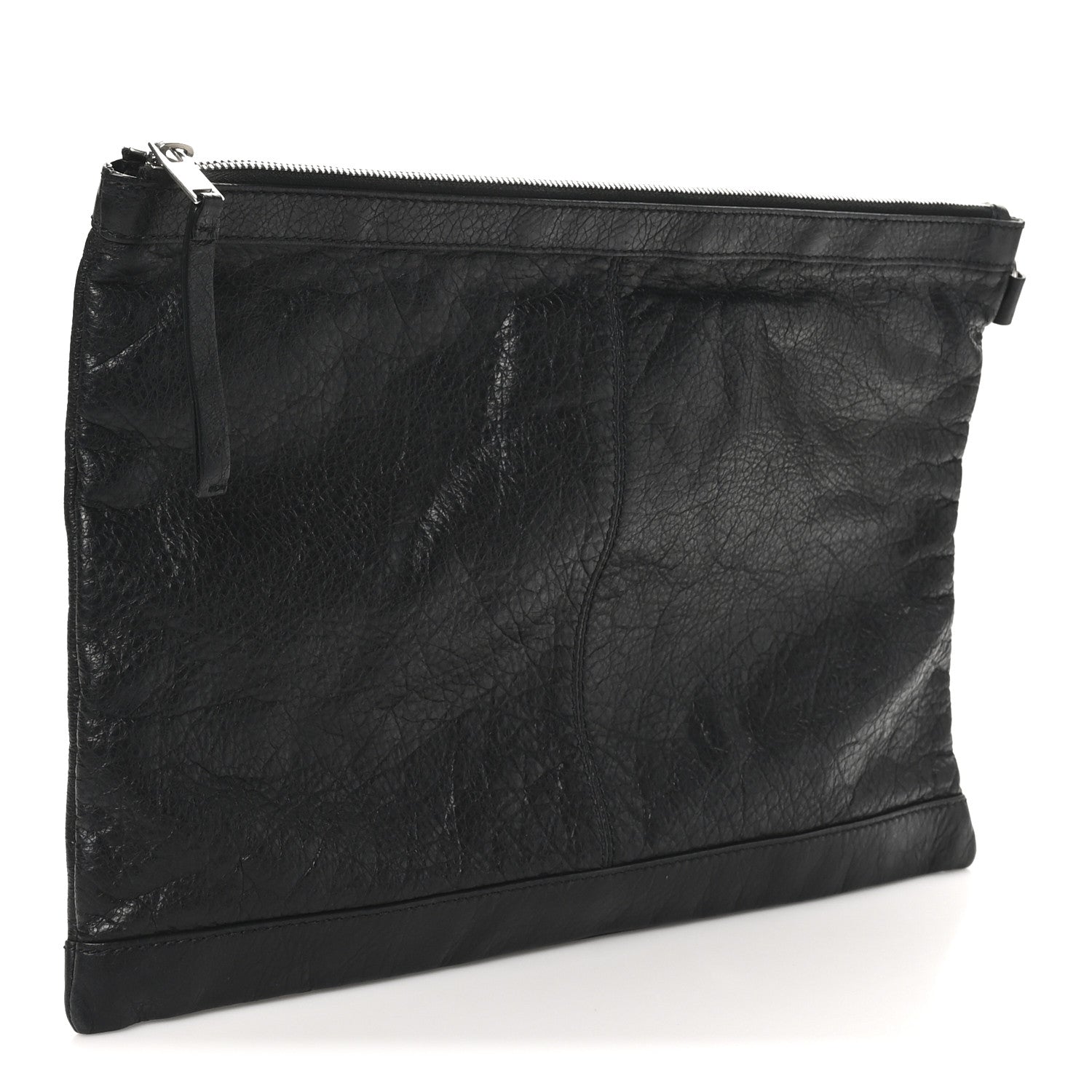 Balenciaga Agneau Arena Classic Hardware Large Clip Black 3 of 8