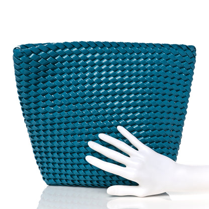 Bottega Veneta Calfskin Intrecciato Structure Clutch Blaster 2 of 10