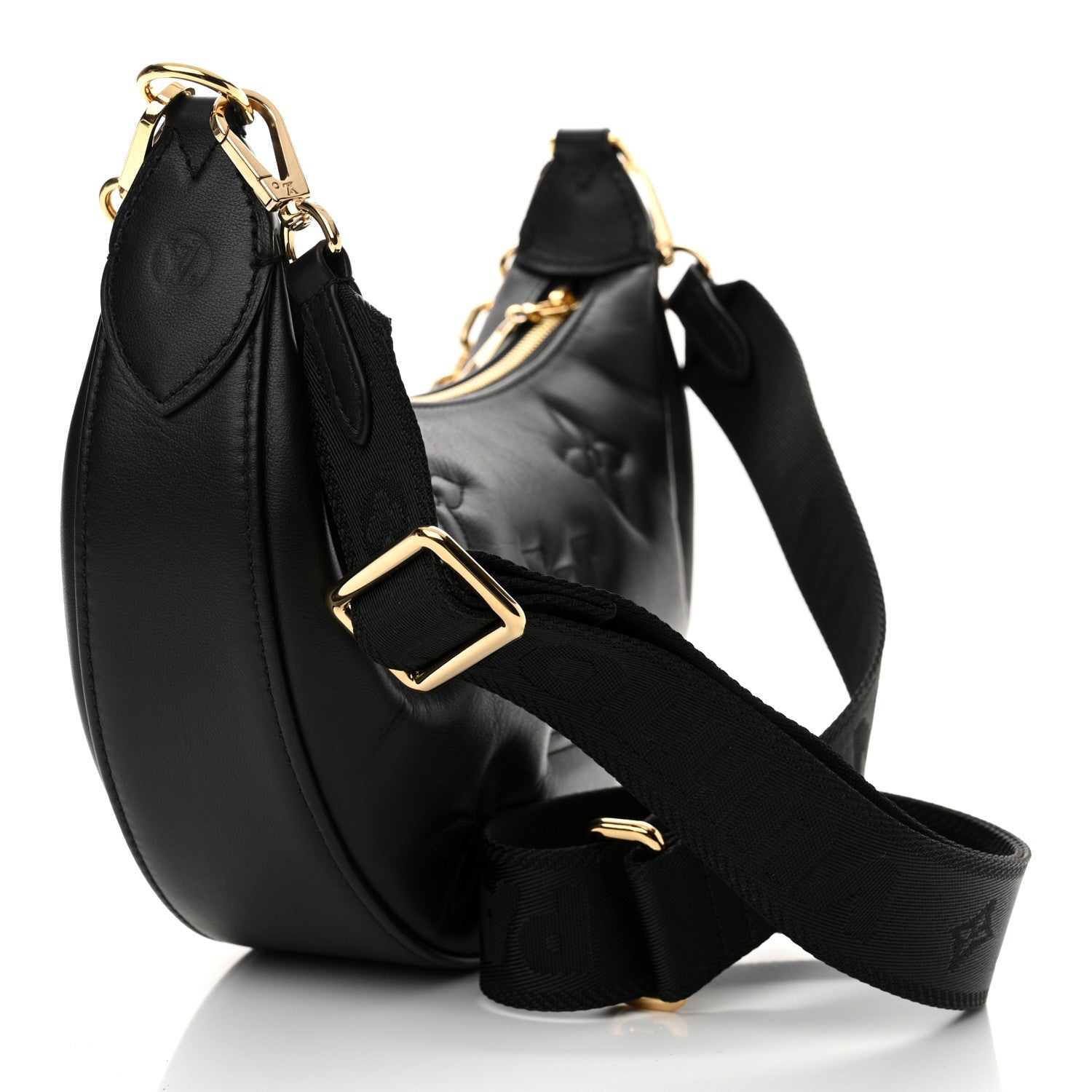 Louis Vuitton Calfskin Bubblegram Over The Moon Black 3 of 9