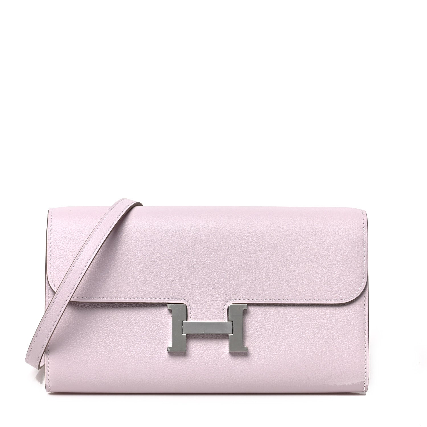 Hermes Evercolor Constance Wallet To Go Mauve Pale 1 of 8