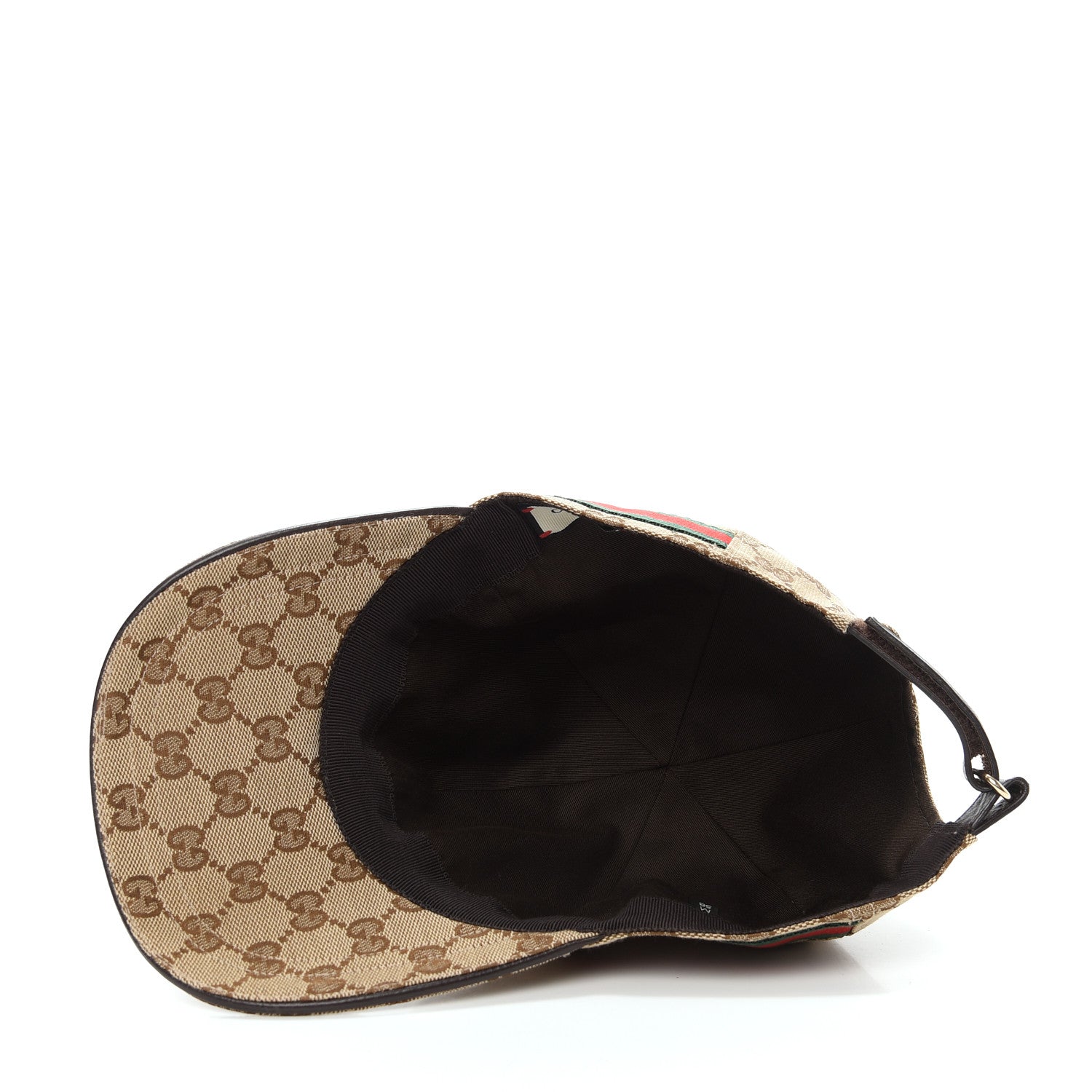 Gucci Monogram Web Baseball Hat M Beige Cocoa 5 of 6