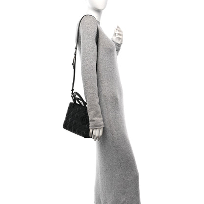 Christian Dior Ultra Matte Calfskin Cannage Small My ABCDior Lady Dior Black 2 of 11