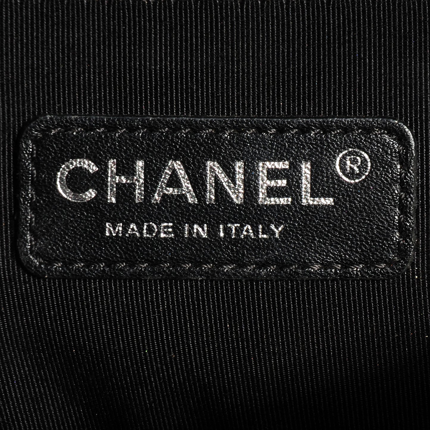 Calfskin Double Stitch Medium Boy Flap Black