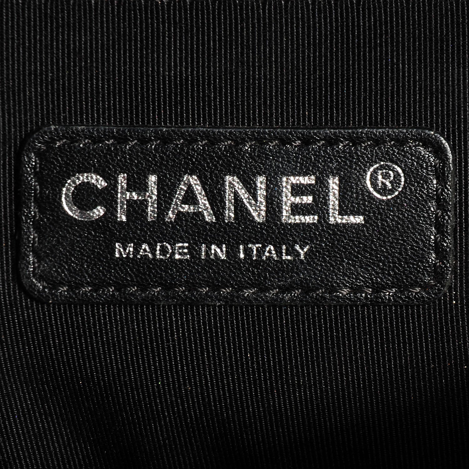 Chanel Calfskin Double Stitch Medium Boy Flap Black 7 of 8