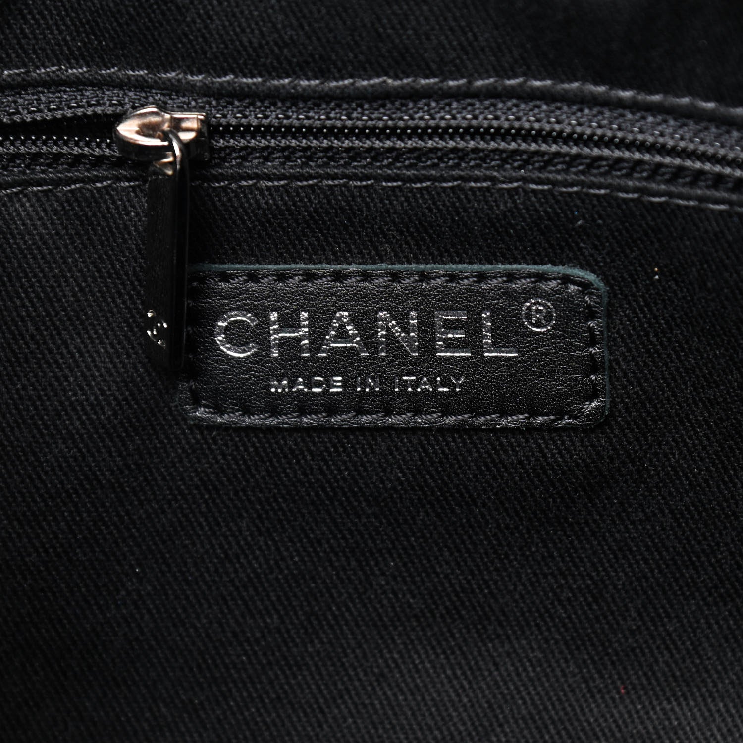 Chanel Caviar Quilted Timeless CC Soft Tote Black 7 of 8