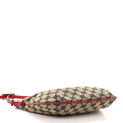 Gucci Monogram Pochette Black Red 4 of 15