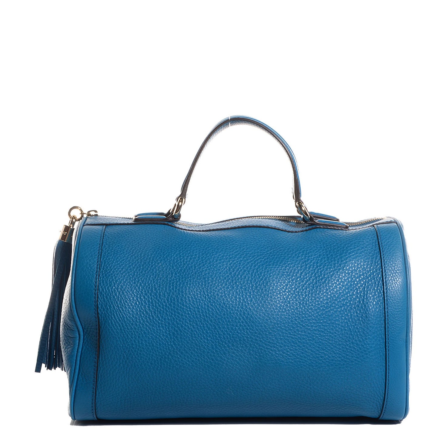 Calfskin Medium Soho Boston Riviera Blue