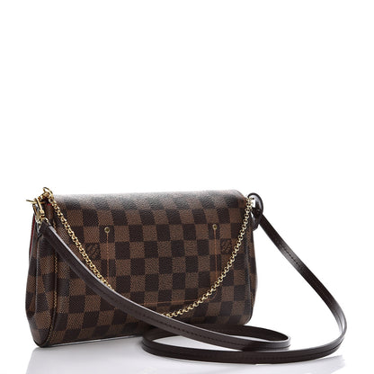 Louis Vuitton Damier Ebene Favorite MM 3 of 10