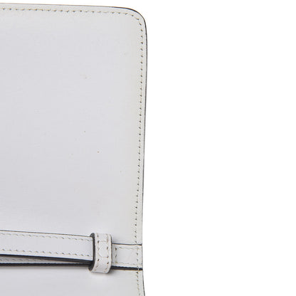 Christian Louboutin Calfskin Macaron Spiked Flap Wallet White 10 of 15