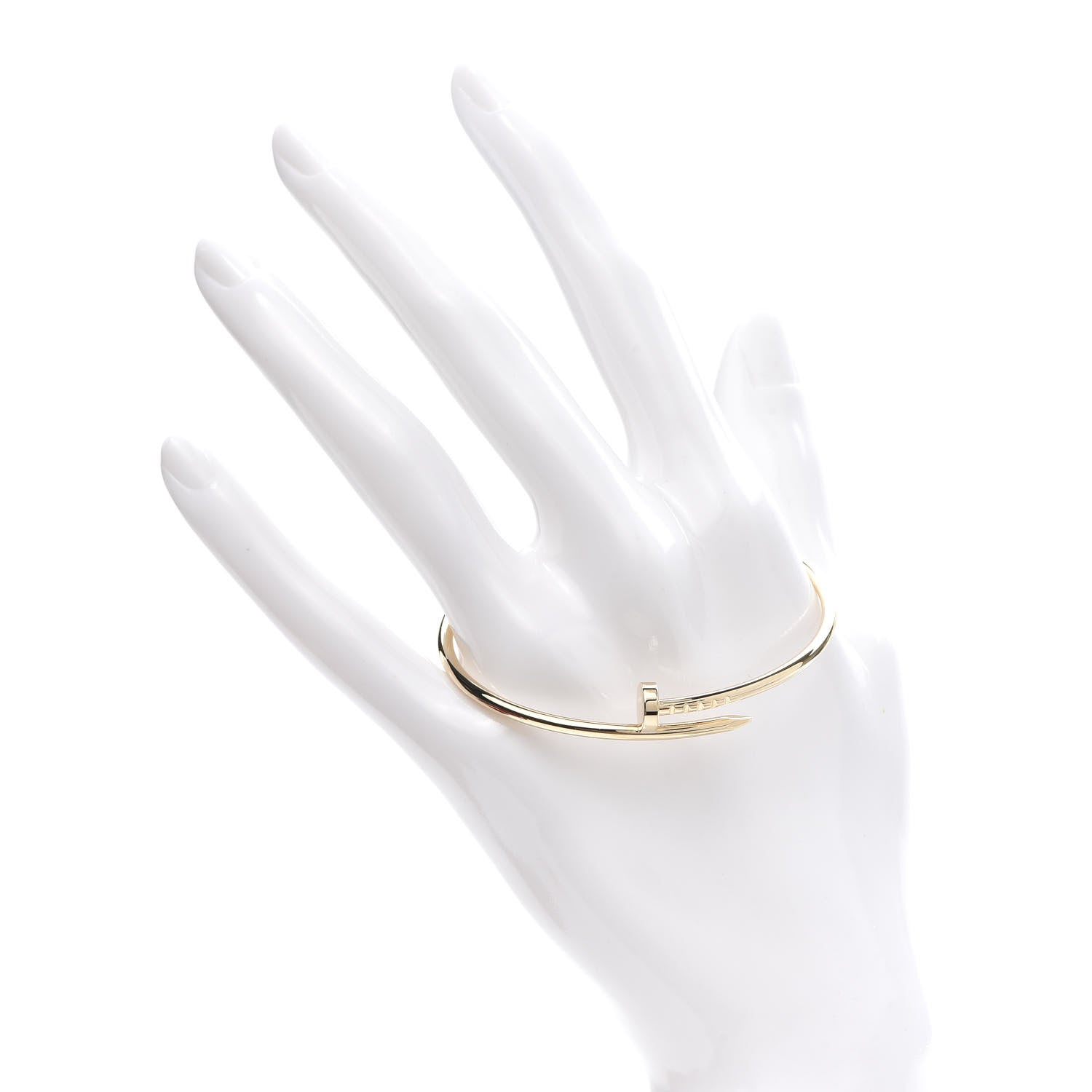 Cartier 18K Yellow Gold Small Juste Un Clou Bracelet 16 2 of 5