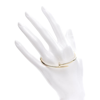 Cartier 18K Yellow Gold Small Juste Un Clou Bracelet 16 2 of 5