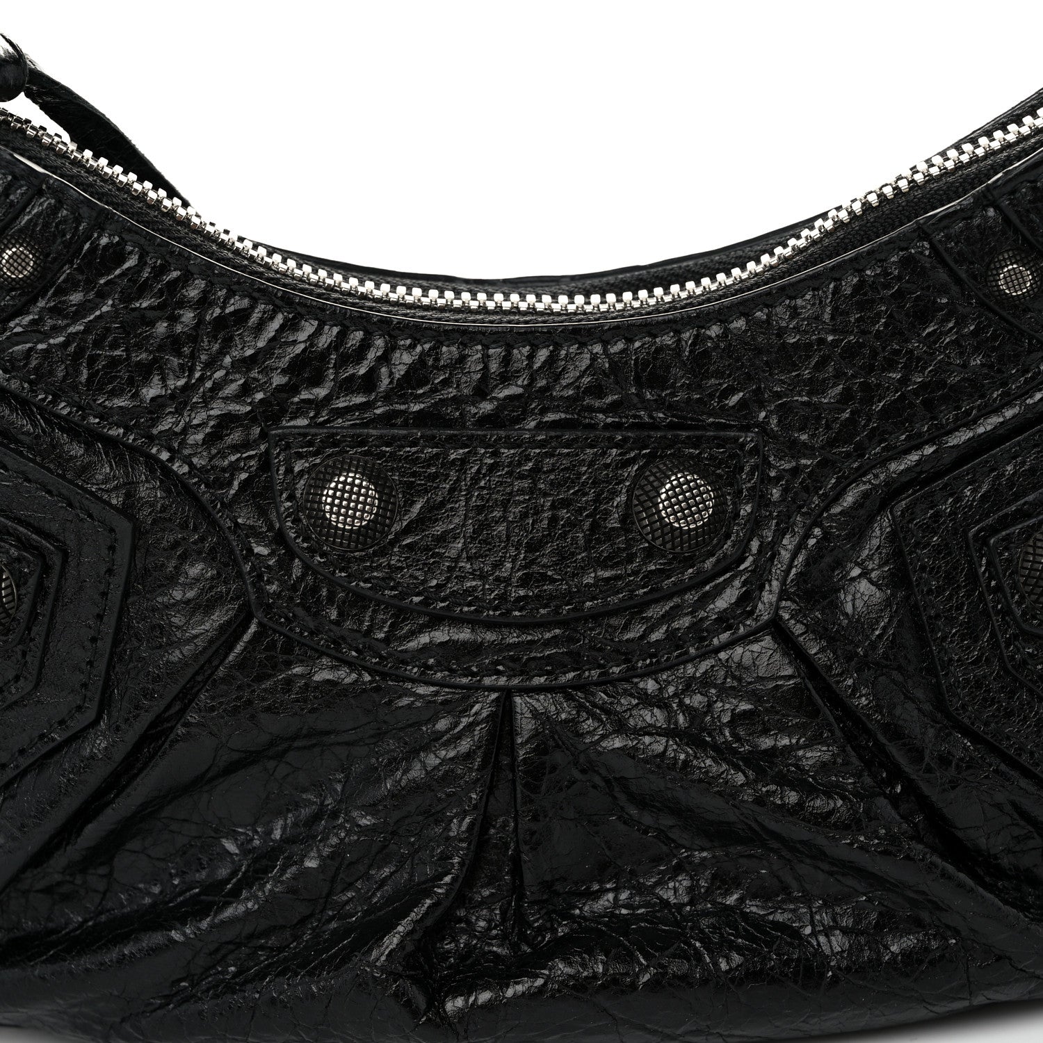 Balenciaga Agneau Arena Le Cagole Shoulder Bag XS Black 9 of 12