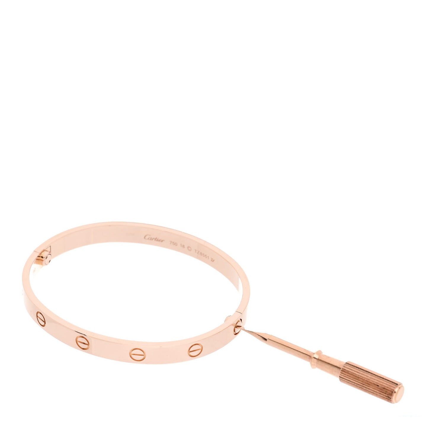 18K Pink Gold LOVE Bracelet 18