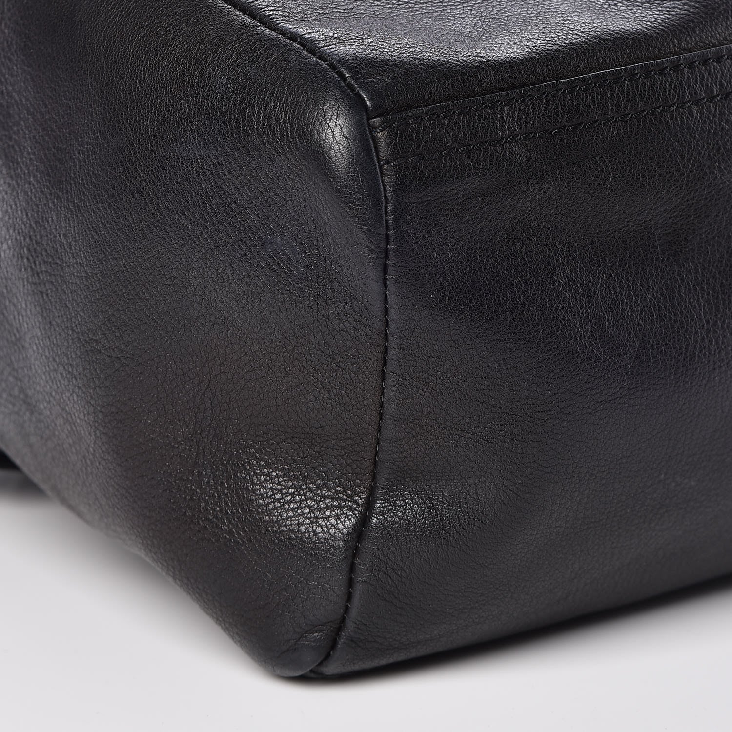 Givenchy Pebbled Calfskin Medium Bolt Stud Pandora Black 9 of 10