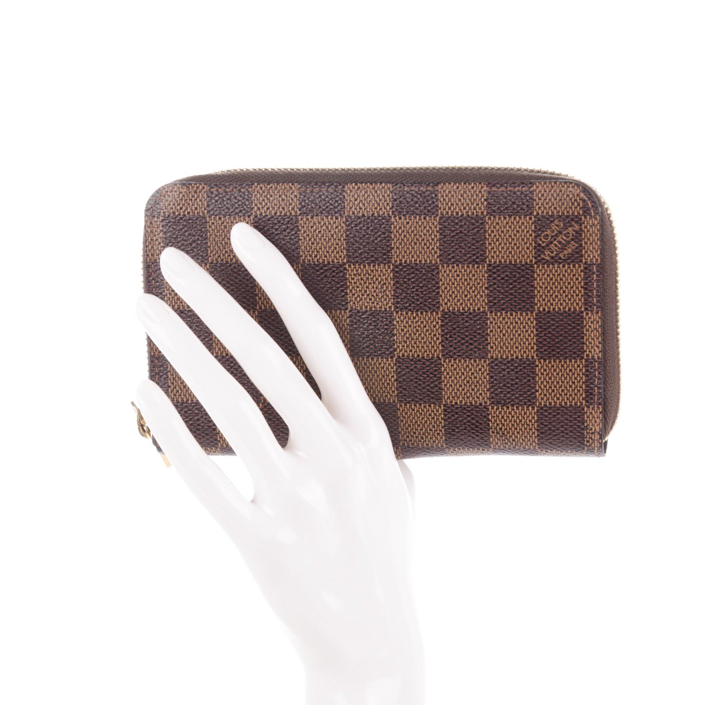 Damier Ebene Zippy Compact Wallet