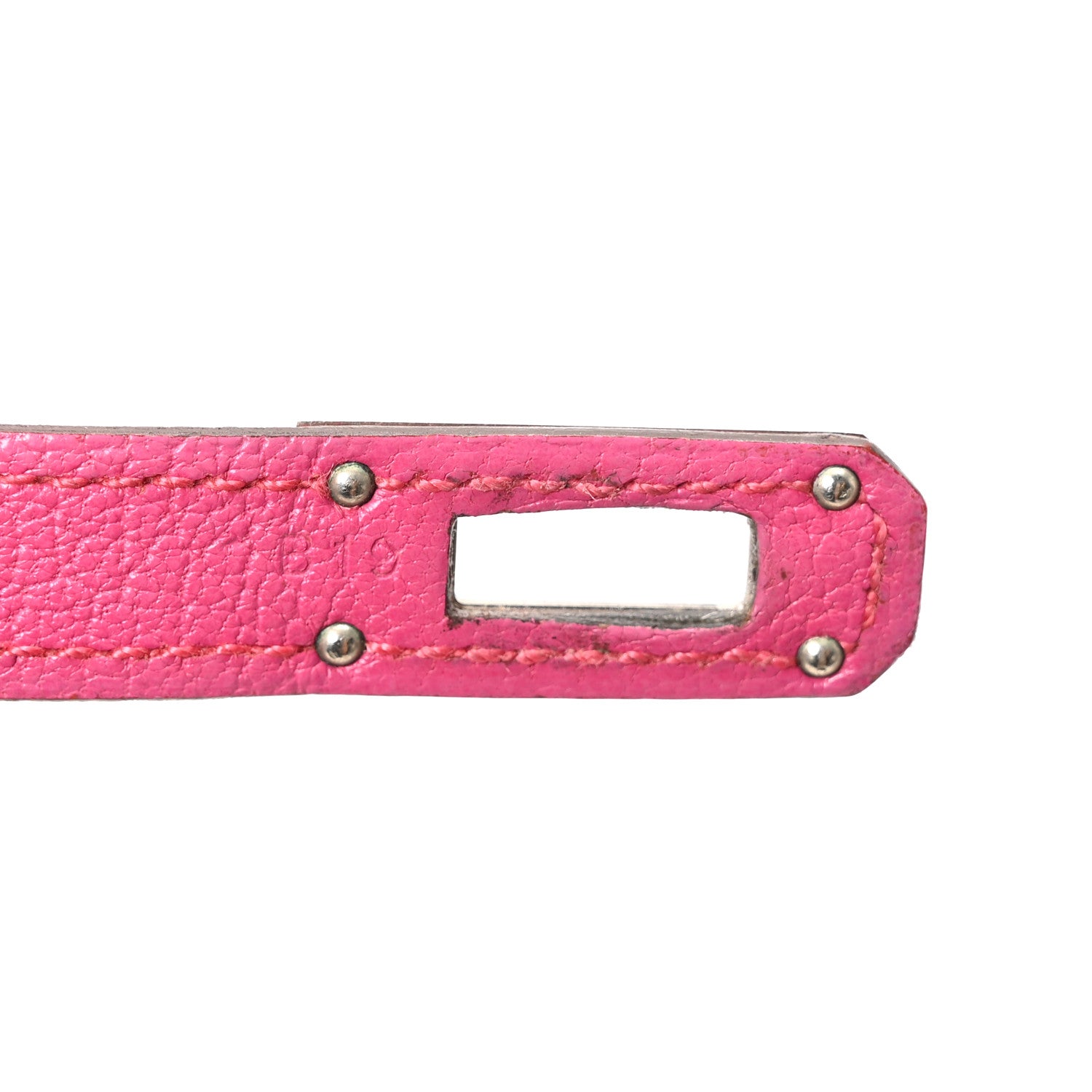 Hermes Chevre Mysore Kelly Longue Wallet Rose Shocking 7 of 10