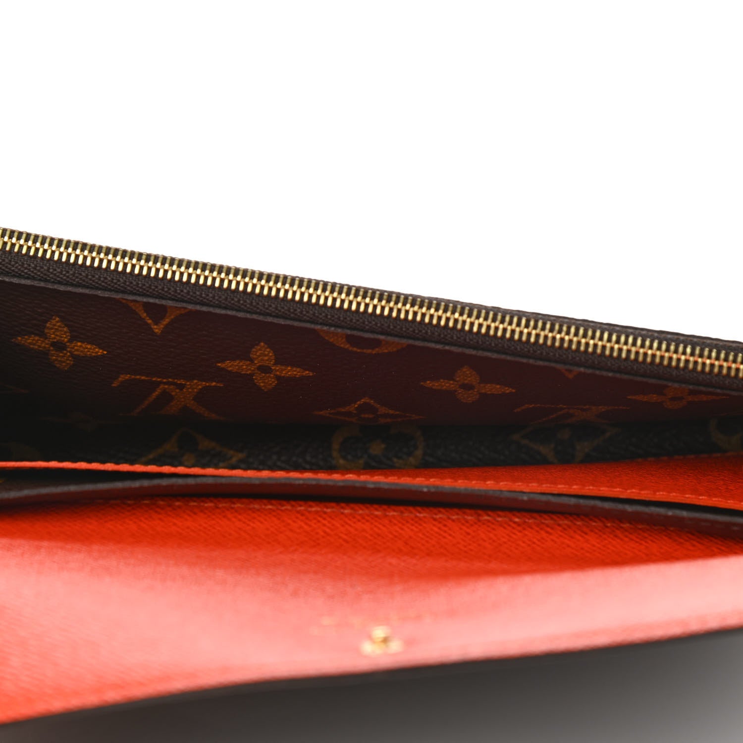 Louis Vuitton Monogram Emilie Wallet Piment 5 of 8