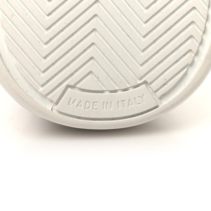 Chanel Laminated Calfskin CC Womens Sneakers 36 Silver 7 of 8