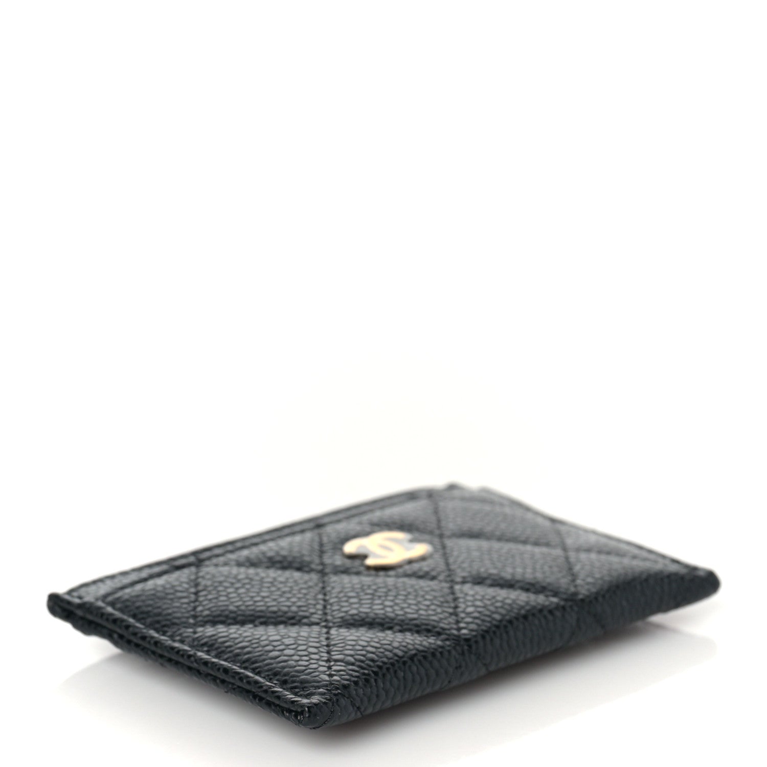 Chanel Caviar Quilted Card Holder Black 4 of 11
