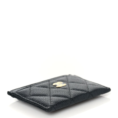 Chanel Caviar Quilted Card Holder Black 4 of 11