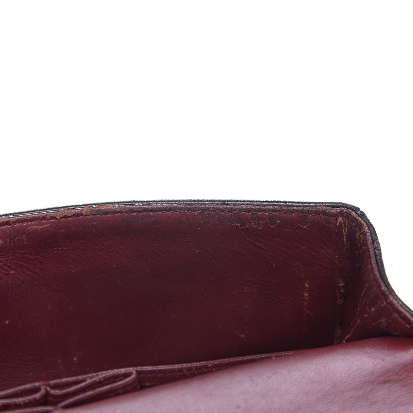 Lambskin Quilted Small Double Flap Black