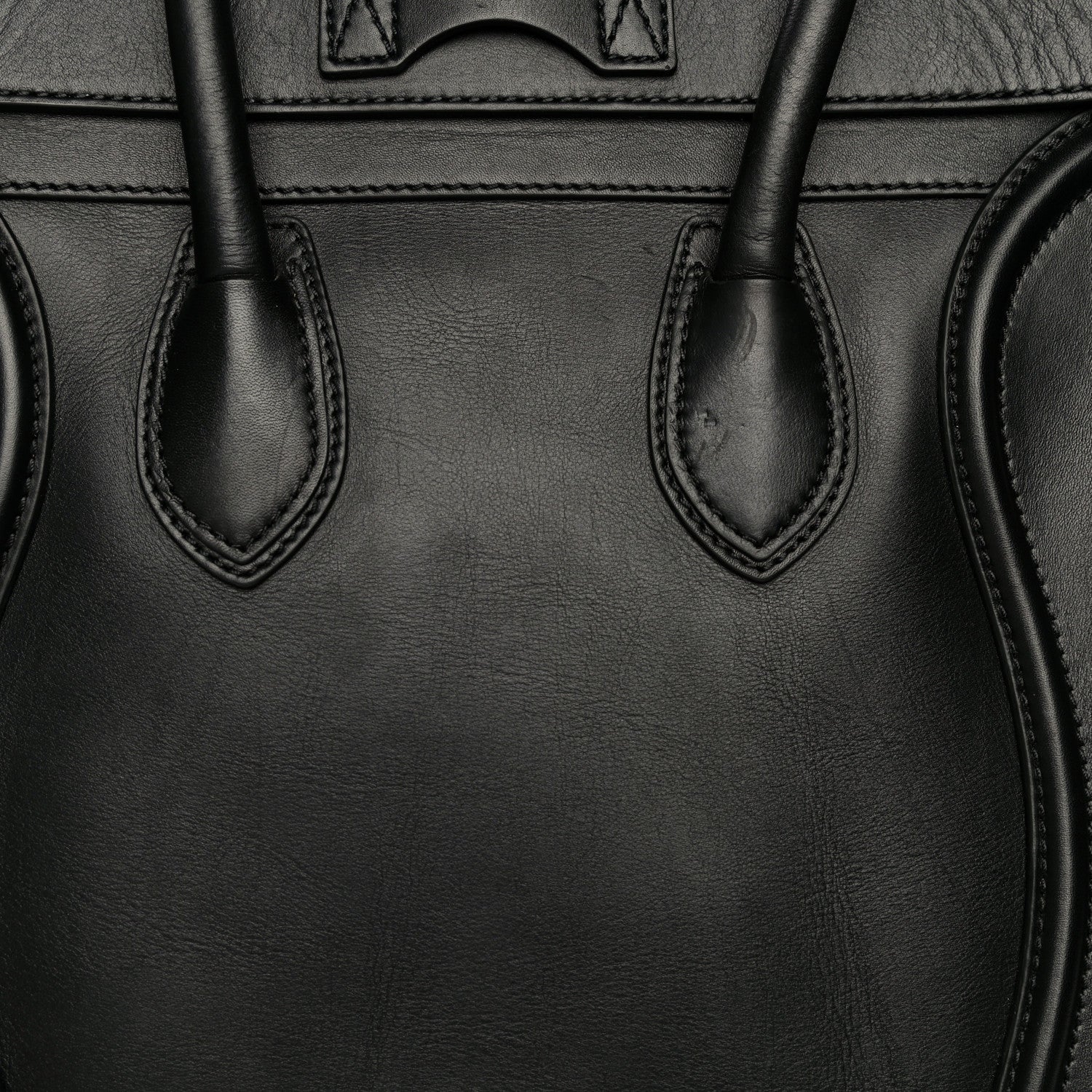 Celine Smooth Calfskin Mini Luggage Black 24 of 30