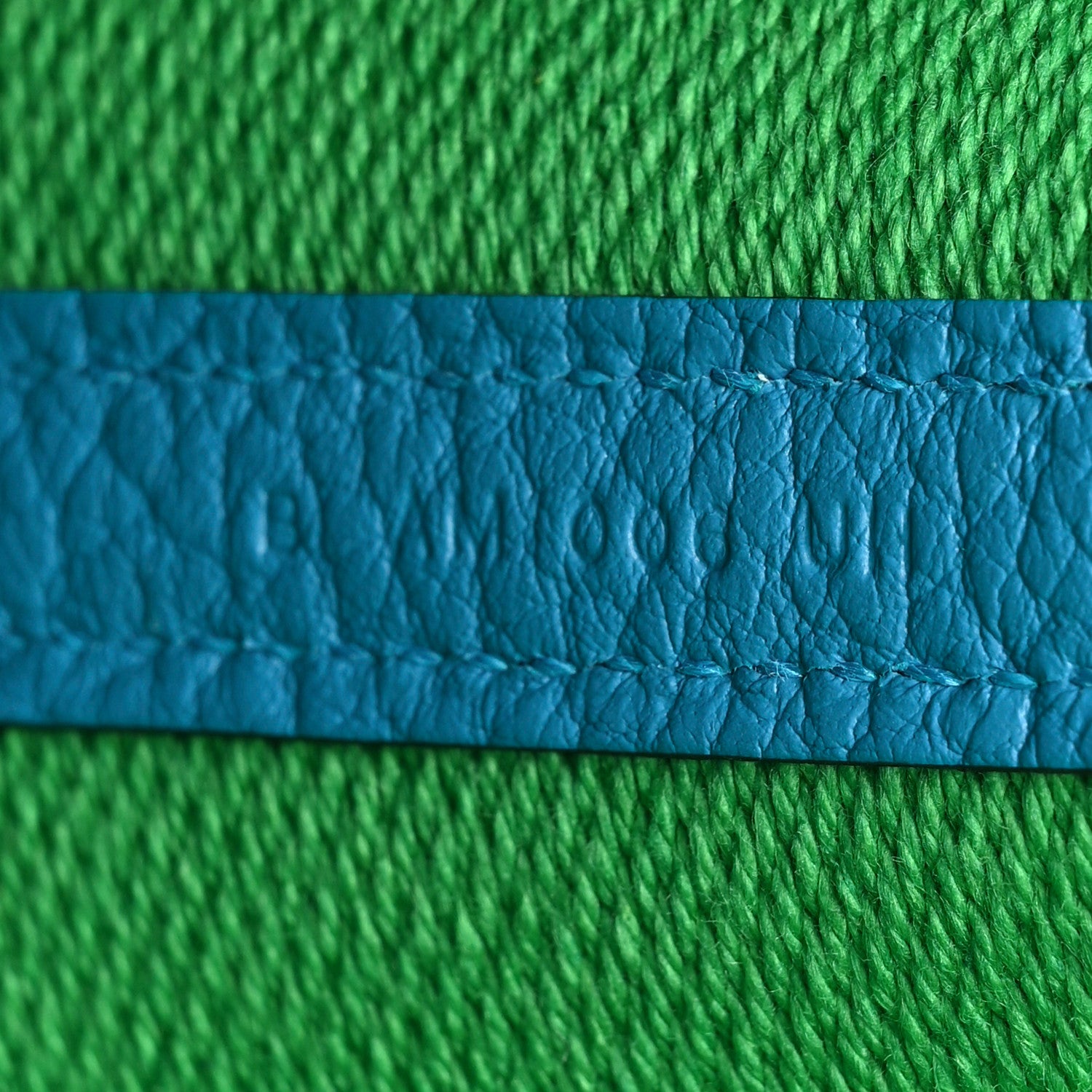 Hermes Toile Negonda Verso Garden Party 30 TPM Ecru Bambou Bleu Zanzibar 7 of 10