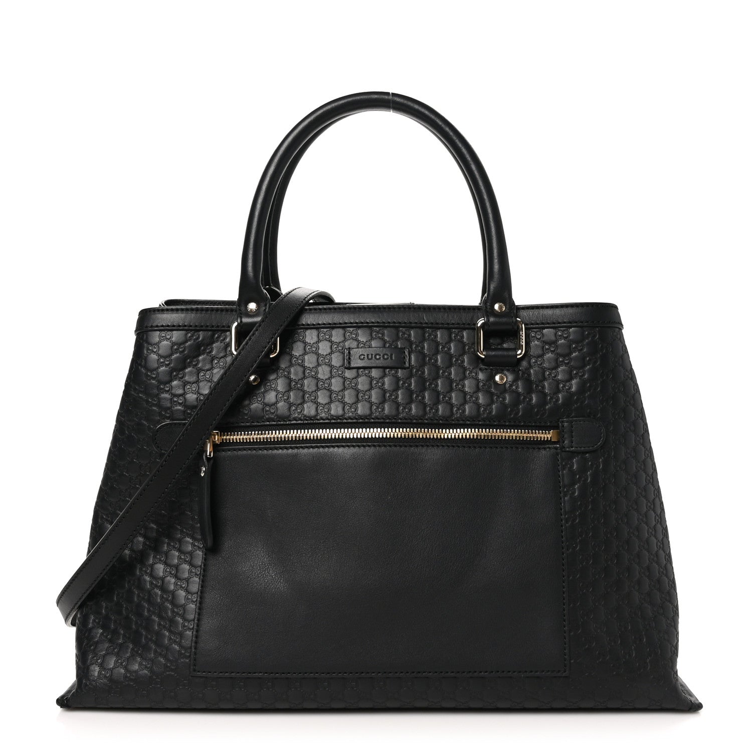 Gucci Soft Microguccissima Medium Tote Black 1 of 12
