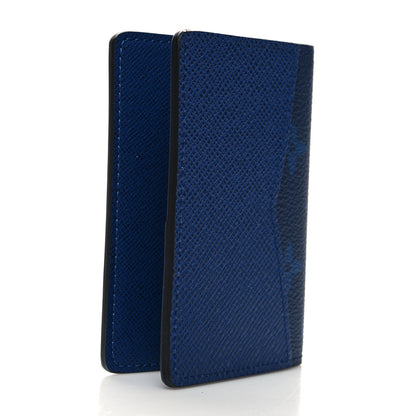 Louis Vuitton Taigarama Pocket Organizer NM Cobalt 3 of 7