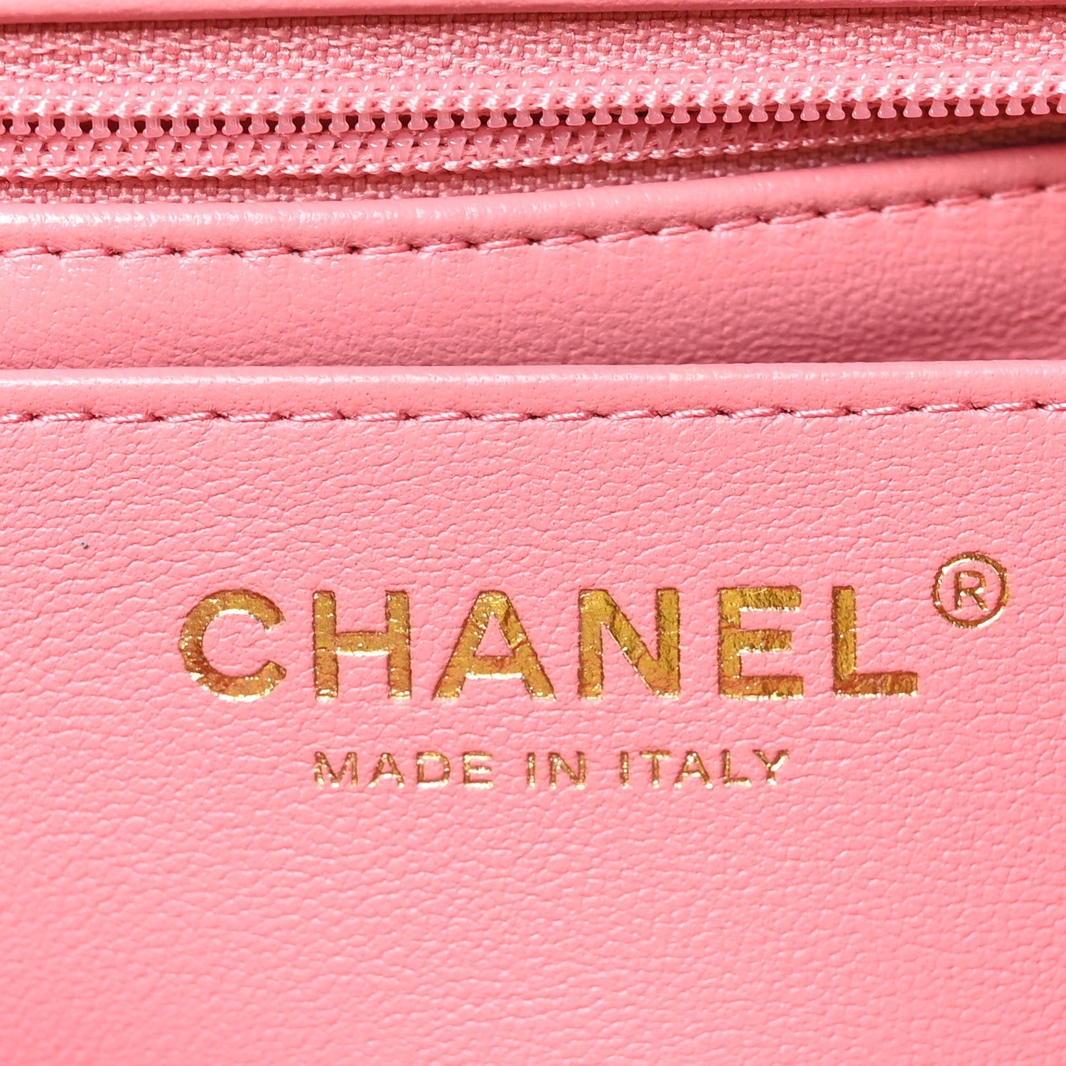 Chanel Lambskin Quilted Mini Top Handle Rectangular Flap Pink 7 of 11