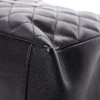 Chanel Caviar Quilted Grand Shopping Tote GST Black 9 of 14