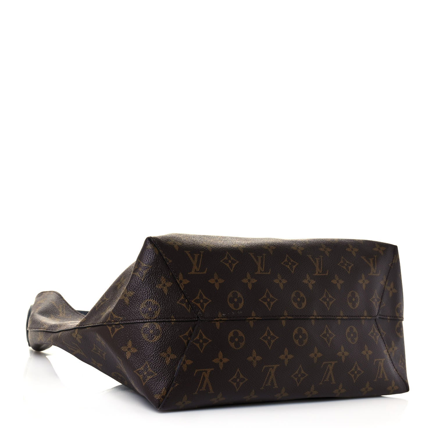 Louis Vuitton Monogram Flower Hobo Black 4 of 14
