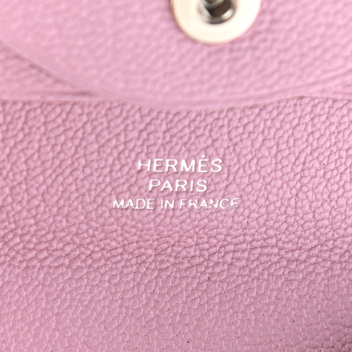 Chevre Mysore Bastia Coin Purse Mauve Sylvestre
