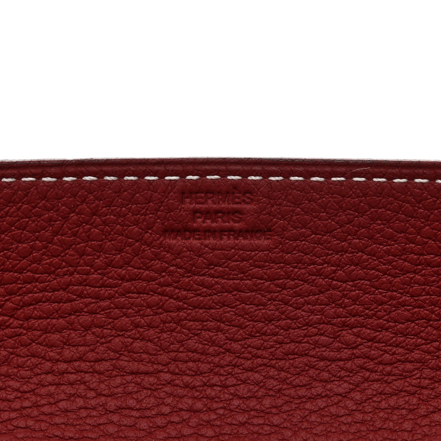 Taurillon Clemence Mises et Relances Change Tray Rouge H Gold
