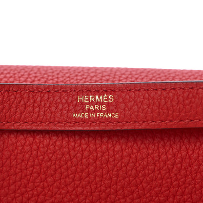 Hermes Togo Kelly Retourne 28 Rouge De Coeur 32 of 41