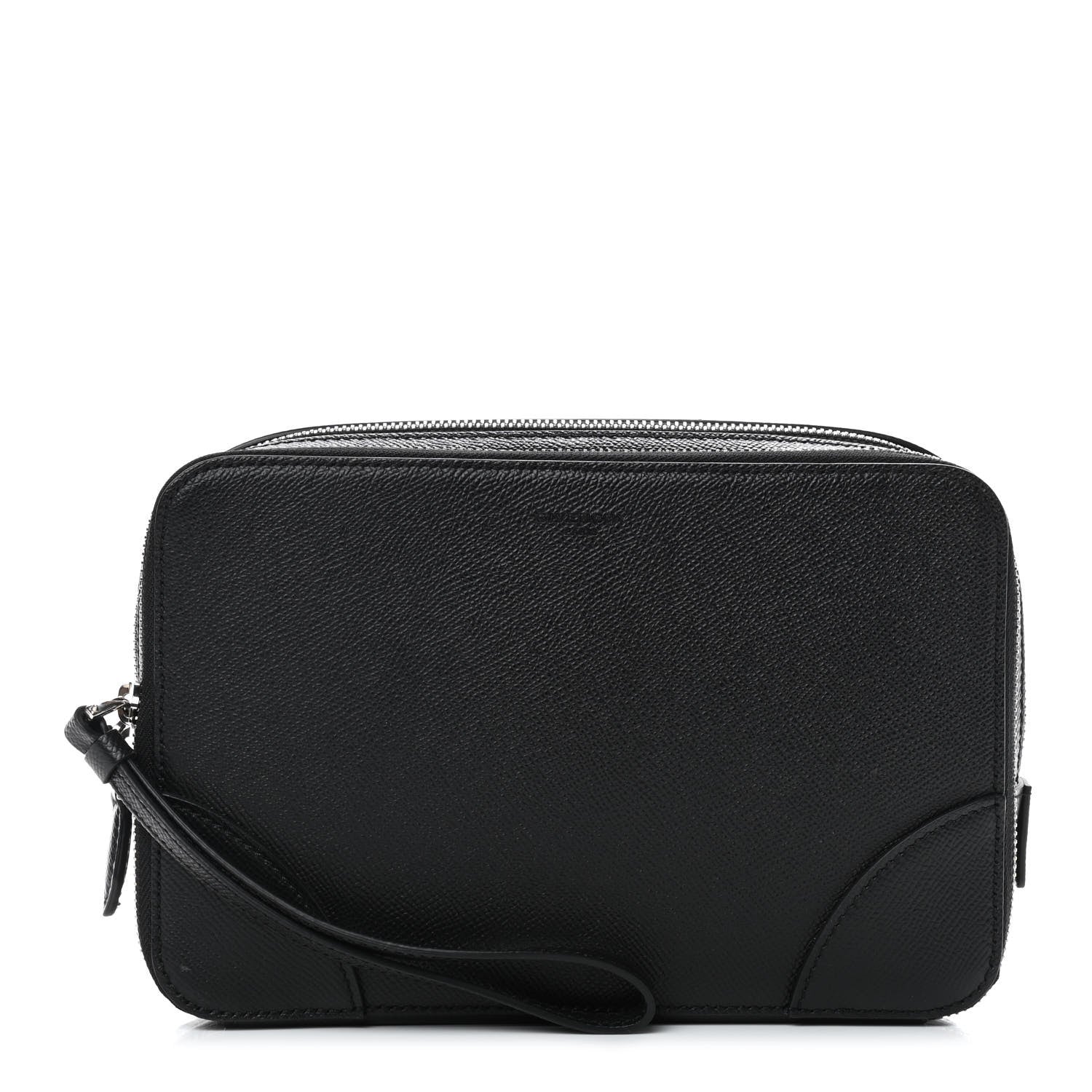 Givenchy Textured Calfskin Clutch Black 1 of 9