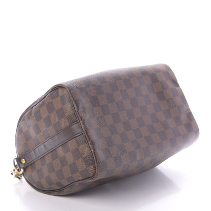 Louis Vuitton Damier Ebene Speedy Bandouliere 25 4 of 9