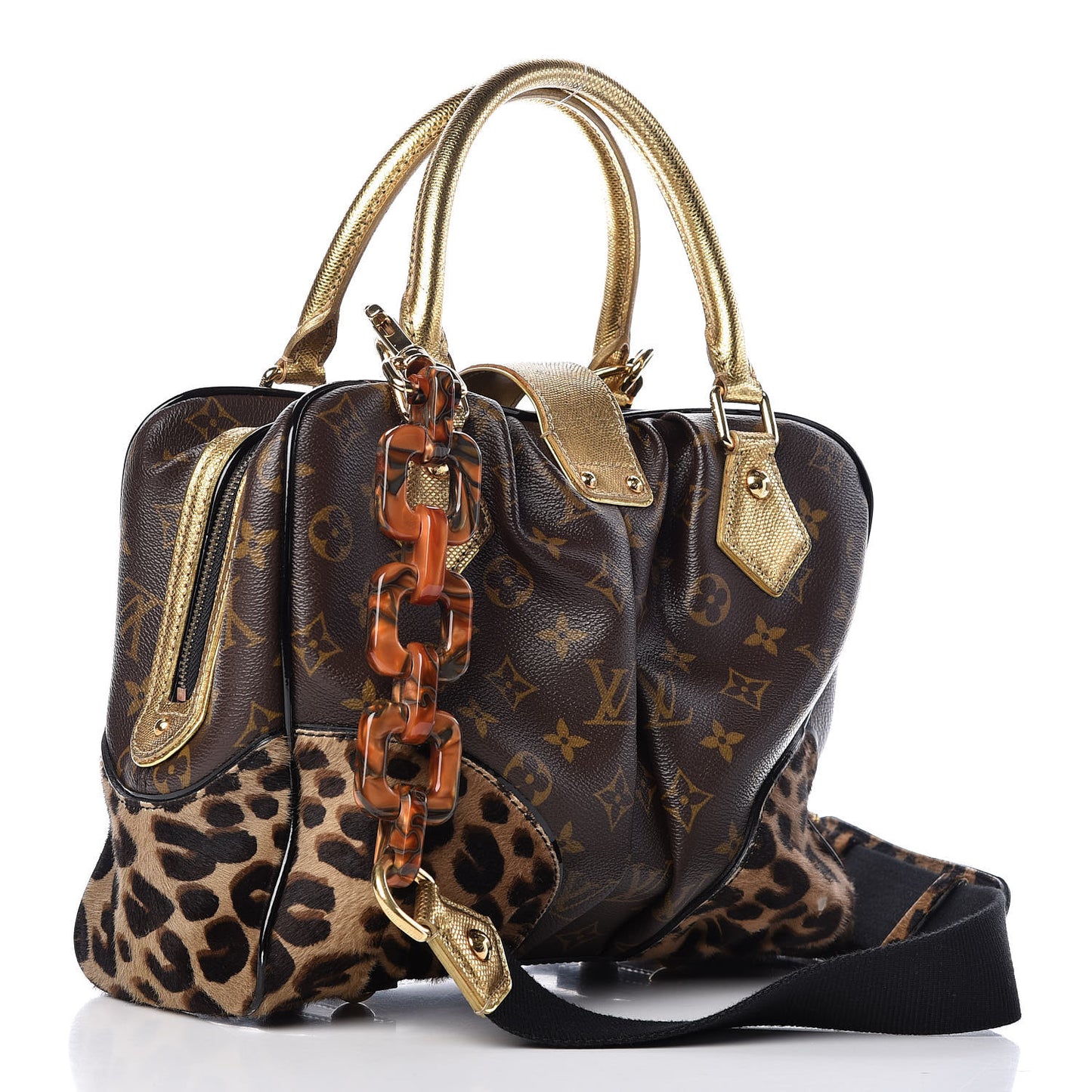 Monogram Leopard Adele
