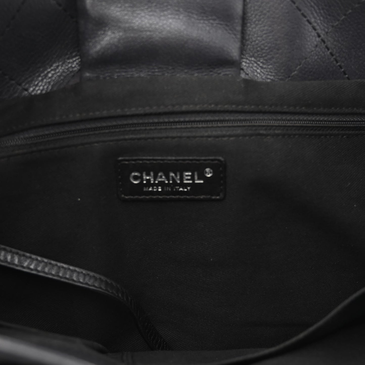 Caviar Executive Cerf Shopper Tote Black