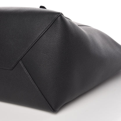 Celine Soft Grained Calfskin Medium Belt Cabas Phantom Black 9 of 9