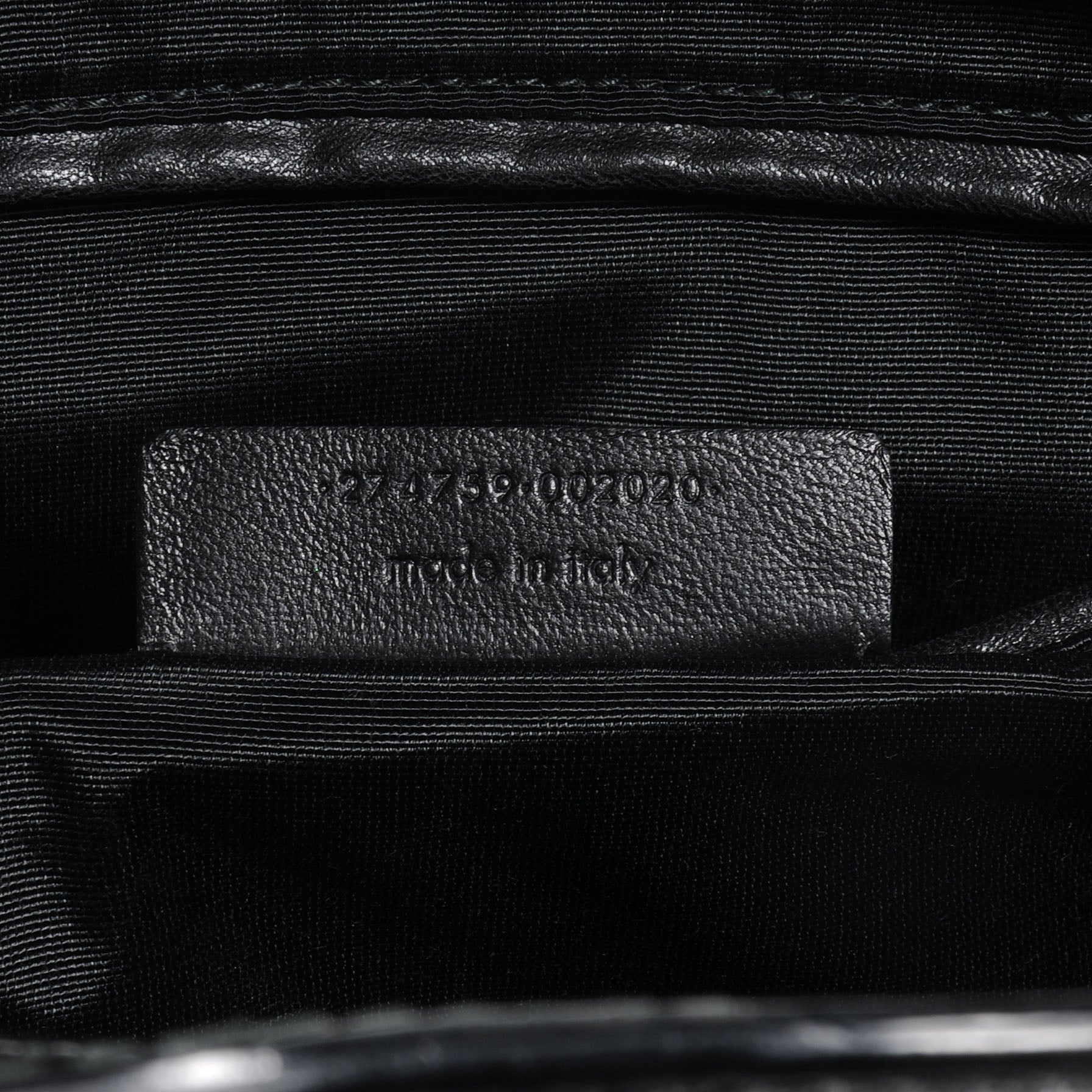 Saint Laurent Textured Patent Leather Large Cabas Chyc Black 7 of 8
